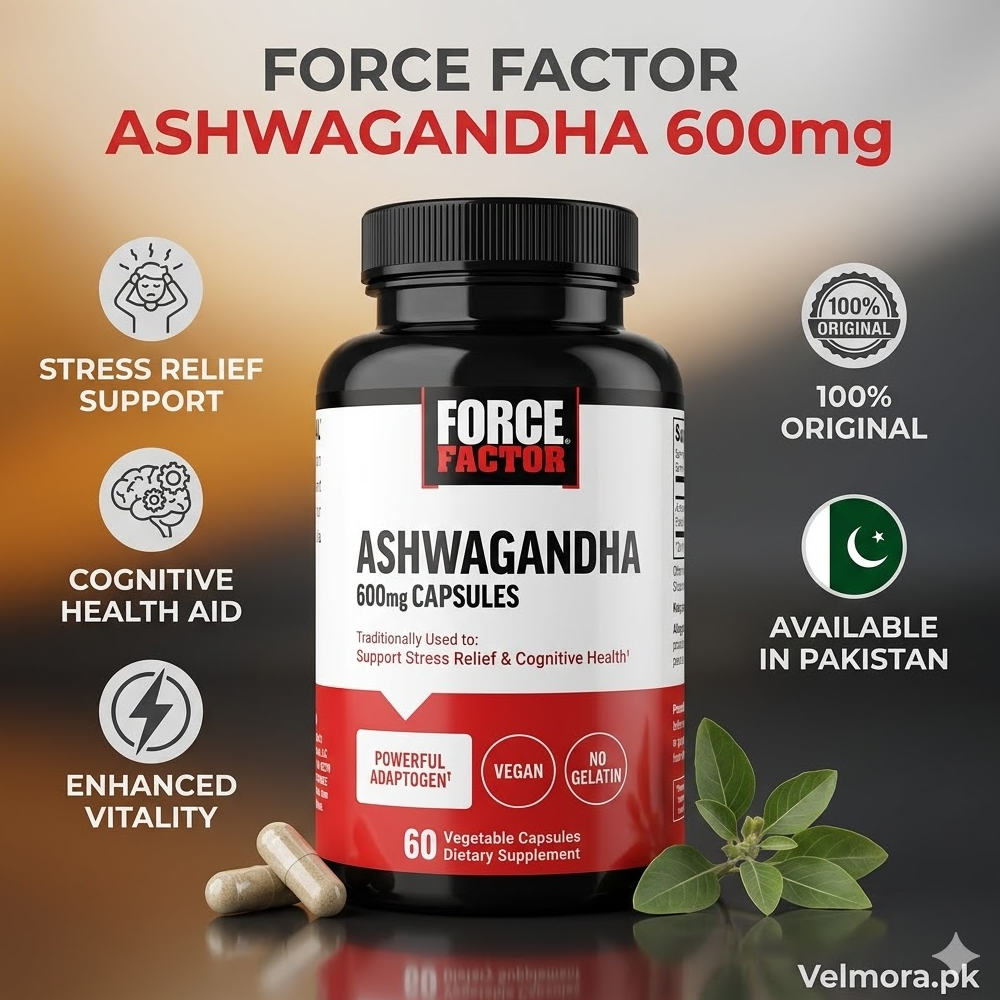 Force Factor Ashwagandha 600 Mg Vegetable Capsules In Pakistan thumbnail 2