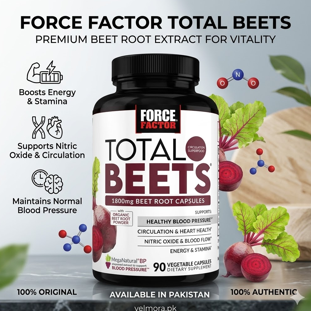 Force Factor Total Beets Vegetable Capsules In Pakistan thumbnail 2