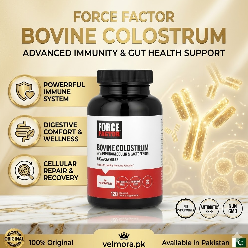 Force Factor Bovine Colostrum With Immunoglobulin & Lactoferrin 500mg Capsules In Pakistan thumbnail 2