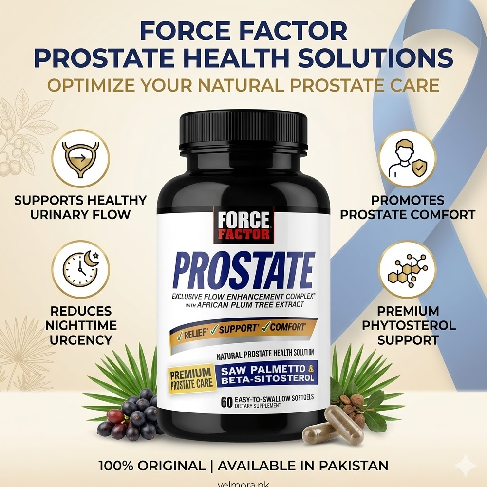Force Factor Prostate Natural Prostate Health Solution Easy-to-swallow Softgels In Pakistan thumbnail 2