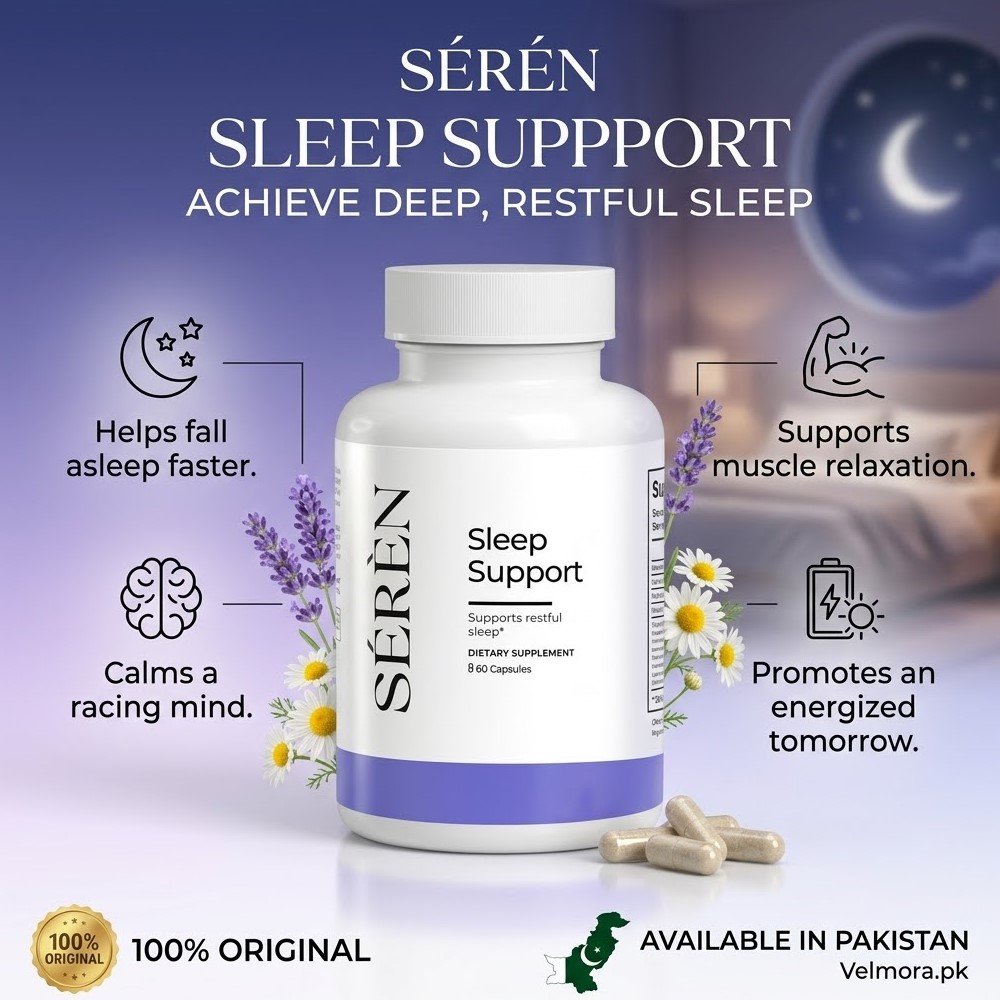 Seren Sleep Support Capsules in Pakistan thumbnail 2