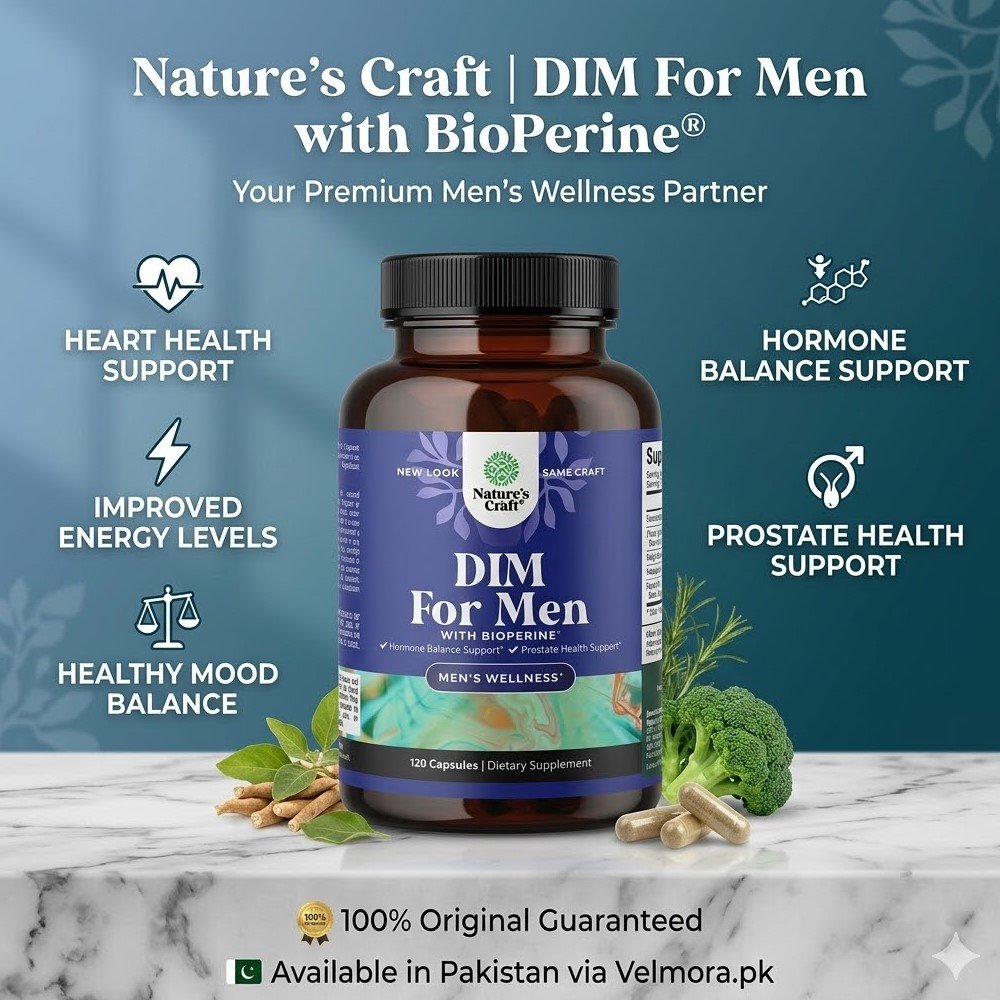 Nature's Craft DIM for Men with BioPerine® Capsules thumbnail 2