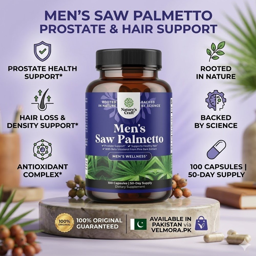 Nature's Craft Men's Saw Palmetto Capsules thumbnail 2
