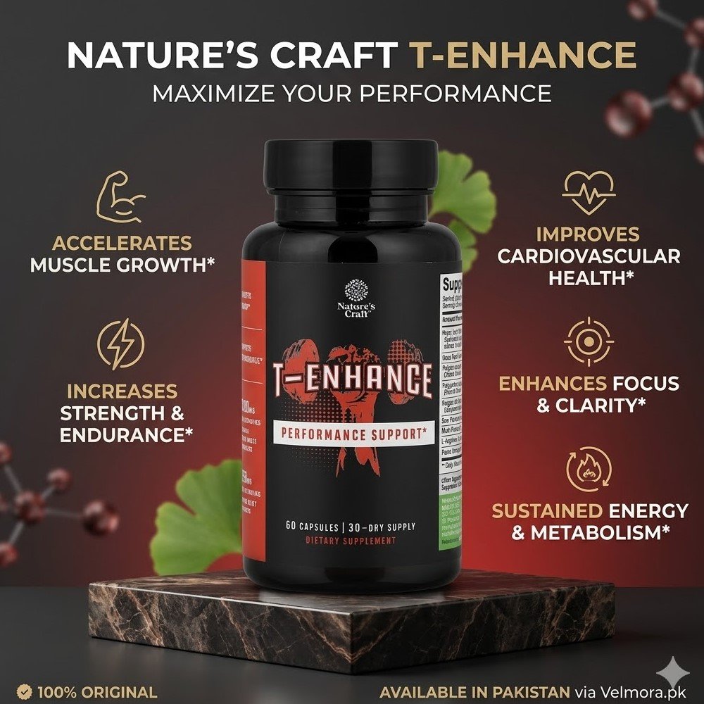 Nature's Craft T-Enhance Capsules thumbnail 2