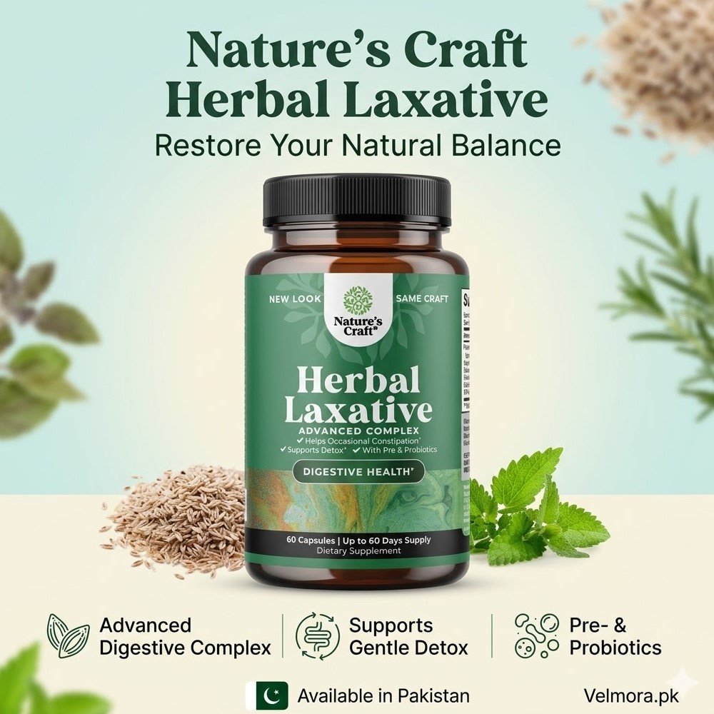 Nature's Craft Herbal Laxative Capsules thumbnail 2