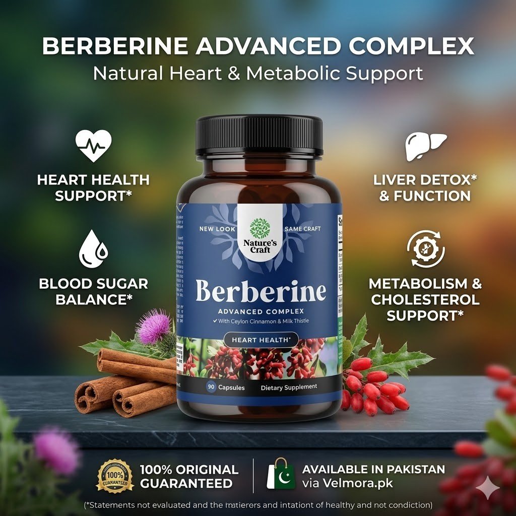 Nature's Craft Berberine Capsules thumbnail 2