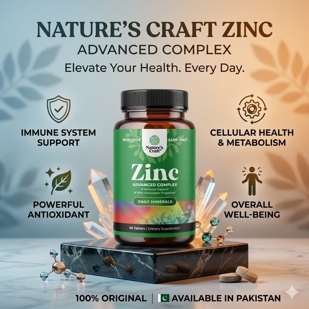 Nature's Craft Zinc 50mg Tablets thumbnail 2