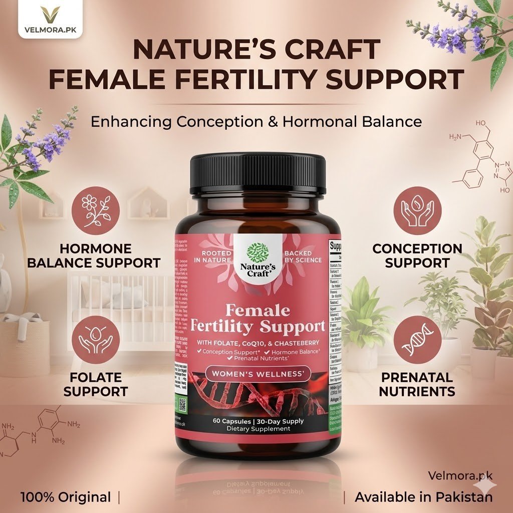 Nature's Craft Women’s Wellness Fertility Support Capsules thumbnail 2