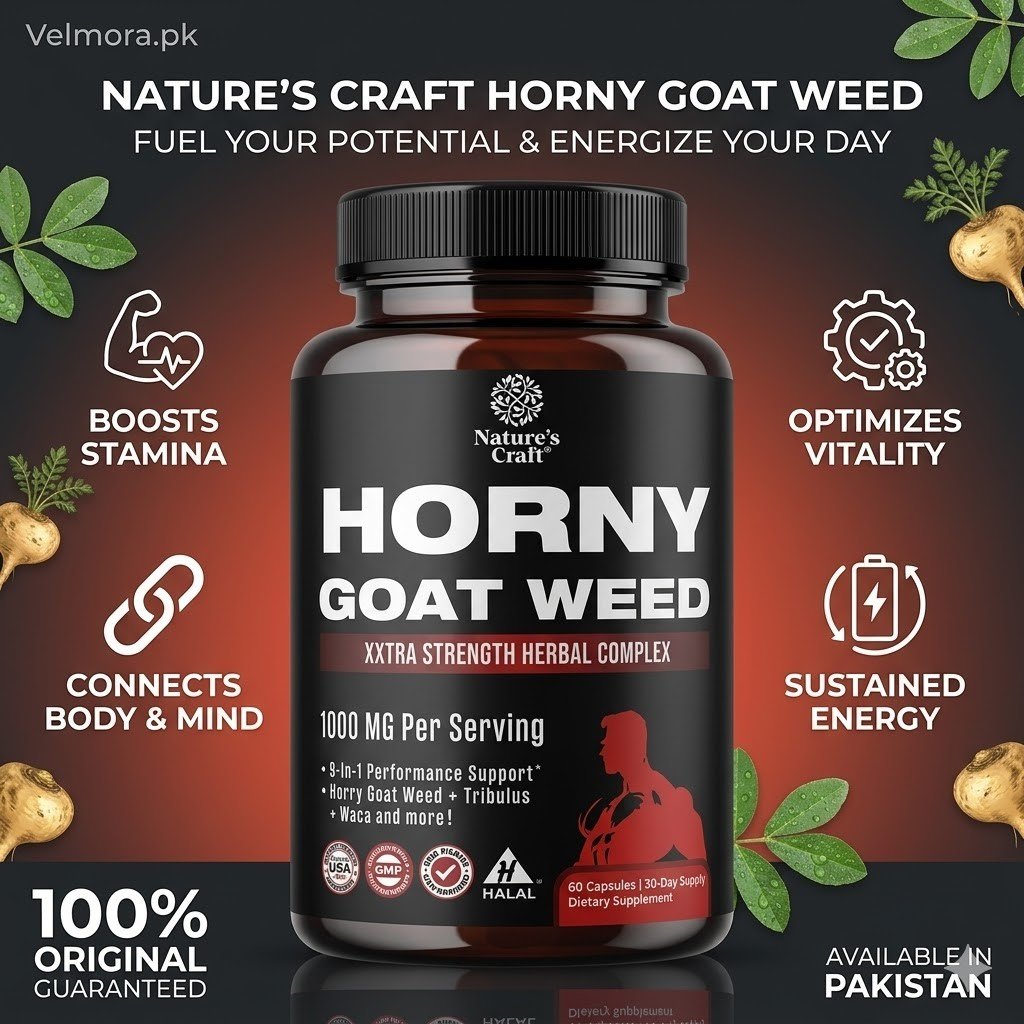 Nature's Craft Horny Goat Weed XXtra Strength Capsules thumbnail 2