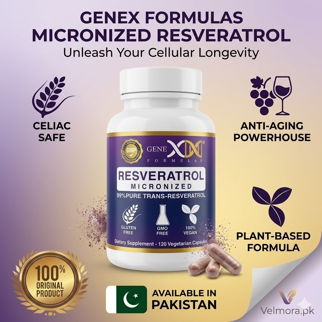 Resveratrol 99% Pure Micronized Trans-Resveratrol 1000mg Capsules thumbnail 2