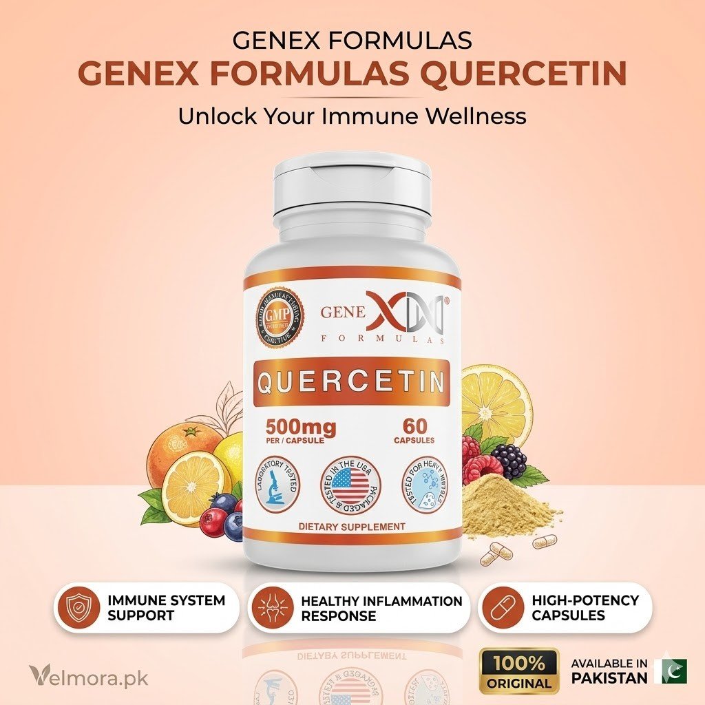 Genex Quercetin 500mg Capsules thumbnail 2