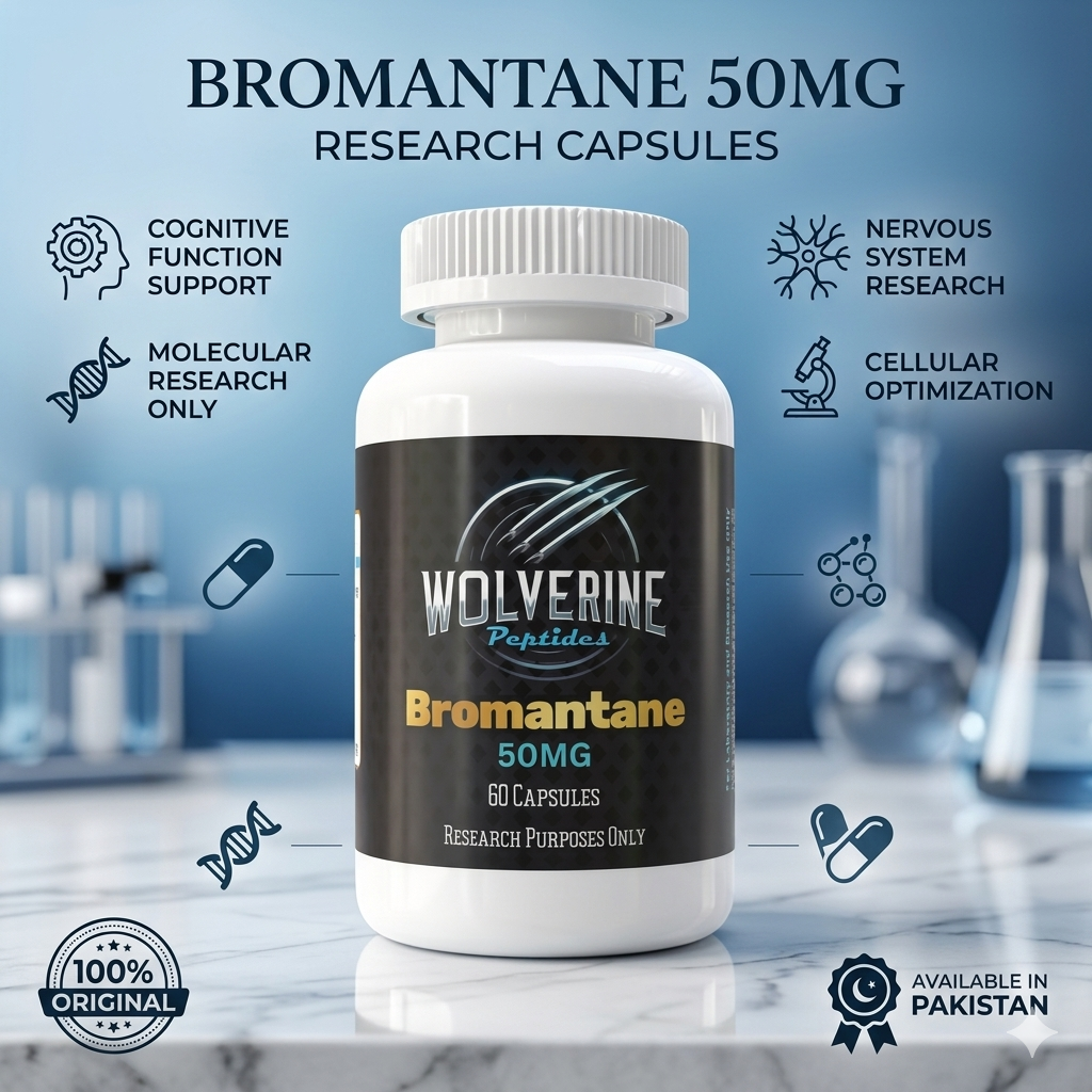 Wolverine Peptides Bromantane 50 Mg Capsules thumbnail 2