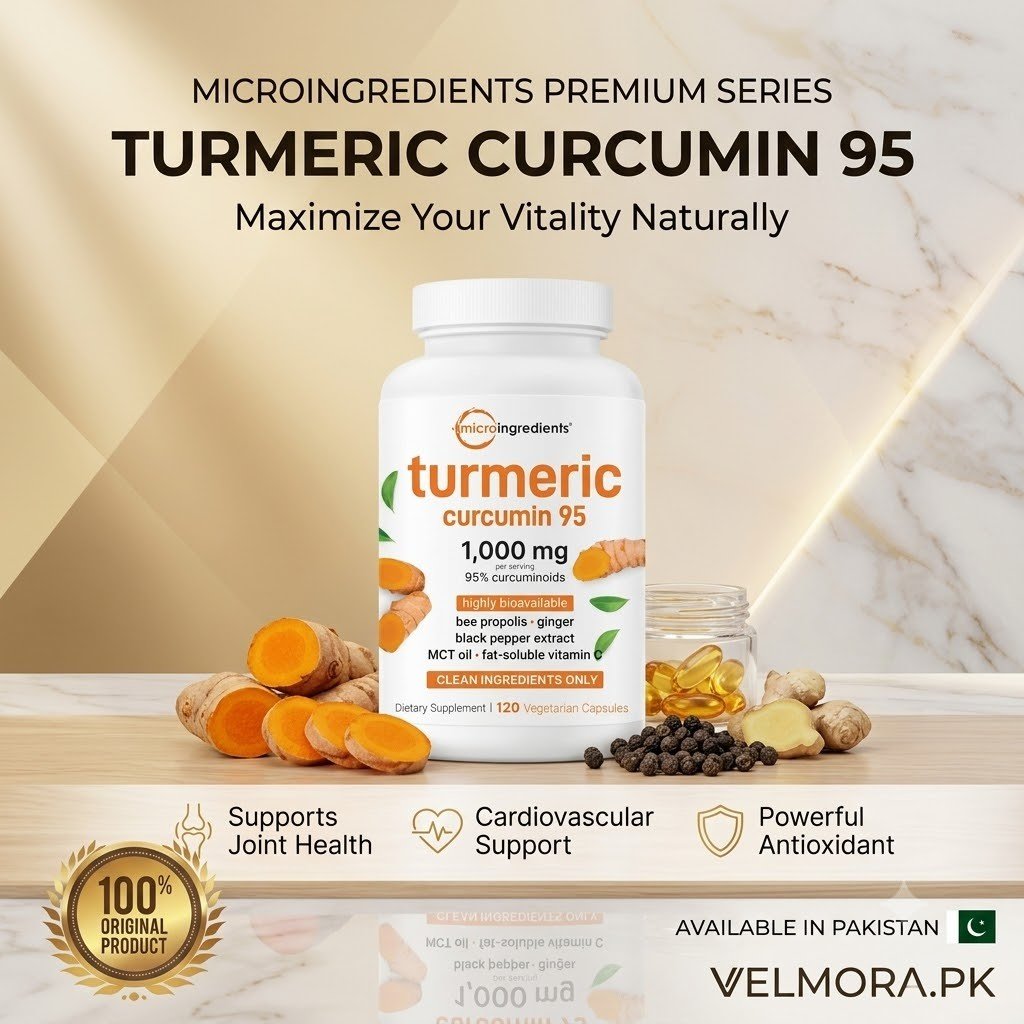 Micro Ingredients Turmeric Curcumin 1000mg Capsules thumbnail 2