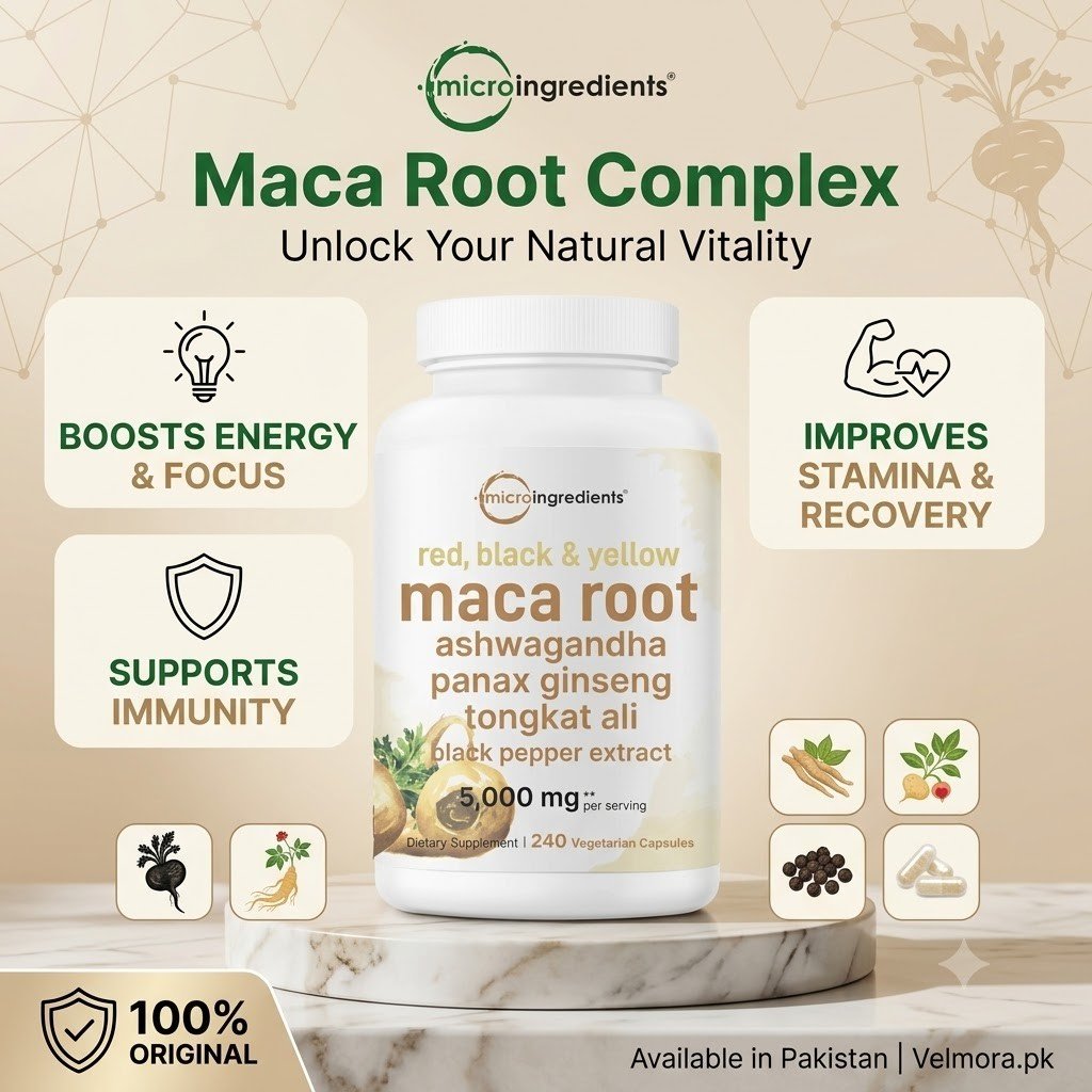 Micro Ingredients Maca Root Capsules thumbnail 2
