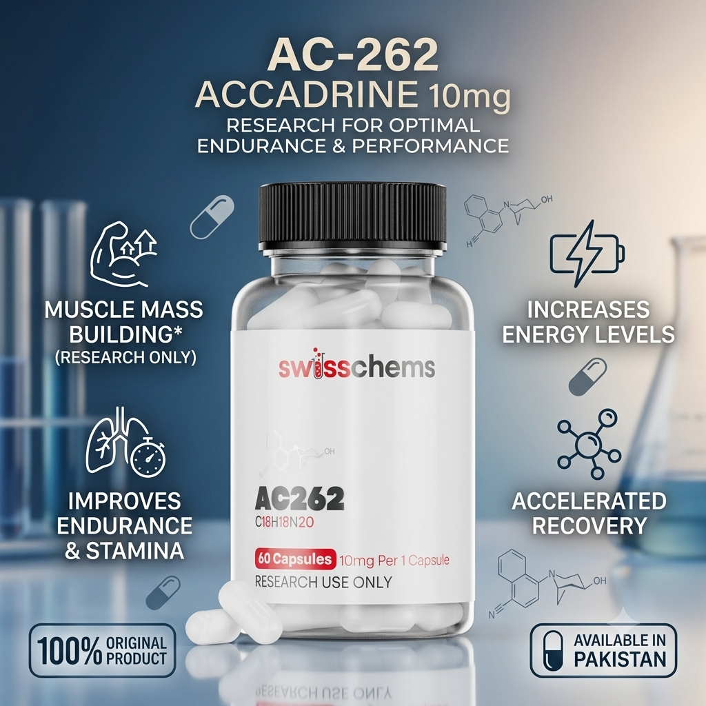 Swisschems Ac-262 Accadrine 10mg 60 Capsules In Pakistan thumbnail 2