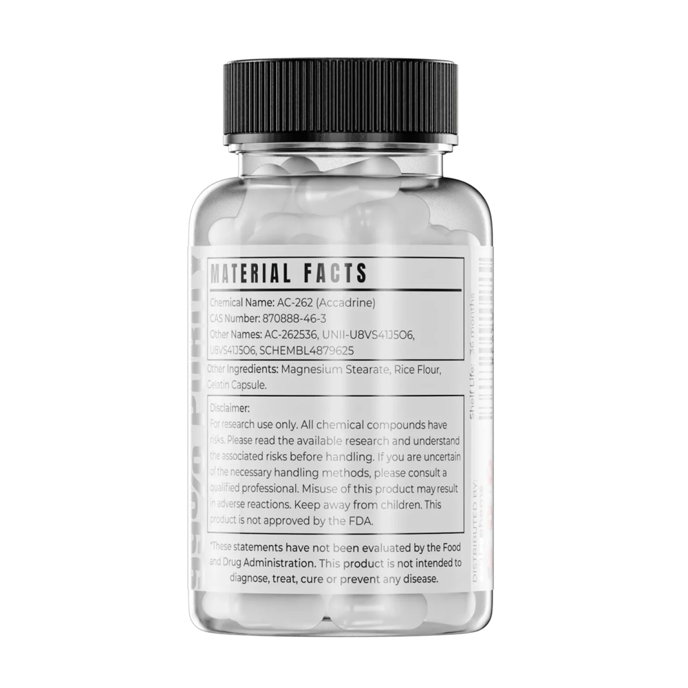 Swisschems Ac-262 Accadrine 10mg 60 Capsules In Pakistan thumbnail 3