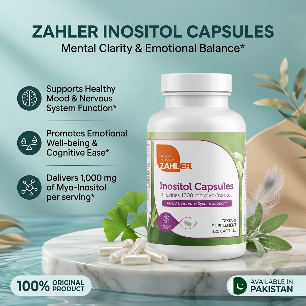 Zahler Inositol 1,000 Mg 120 Capsules thumbnail 3