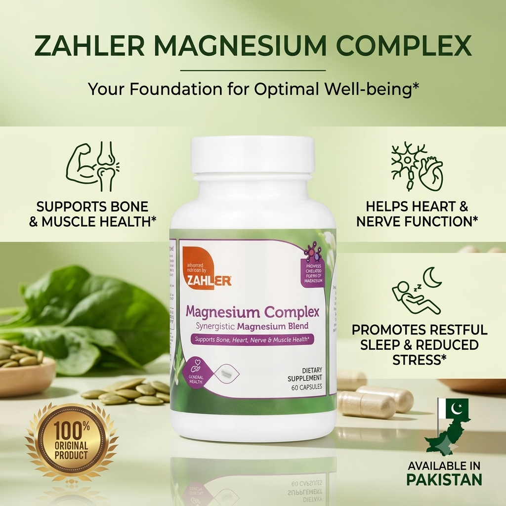 Zahler Magnesium Complex 60 Capsules thumbnail 3