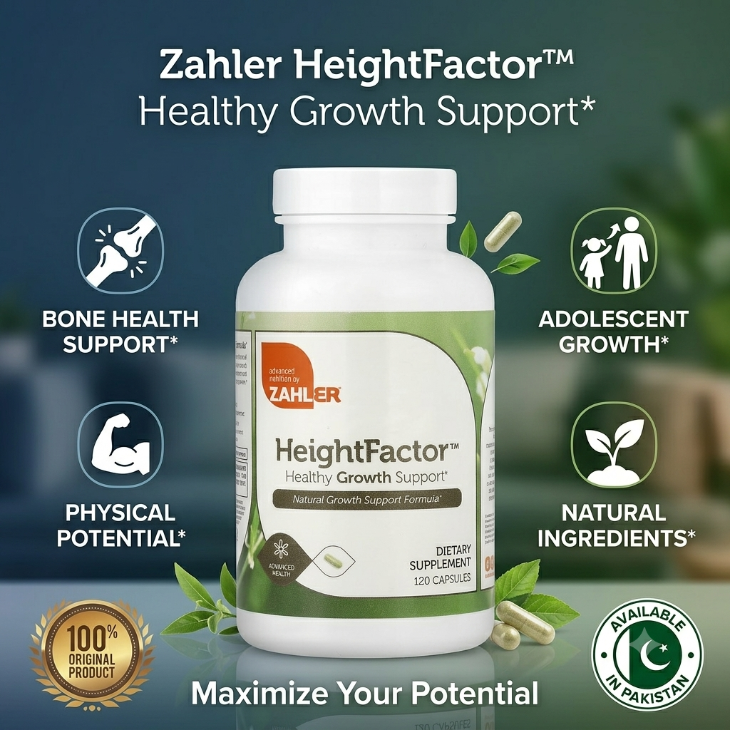 Zahler Height Factor™ 120 Capsules In Pakistan thumbnail 3