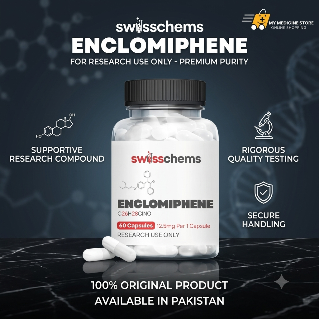 Swisschems Enclomiphene 12.5mg Capsules in Pakistan thumbnail 2