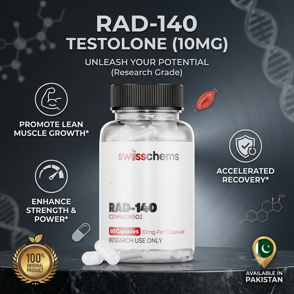 Swiss Chems RAD-140 Testolone 10mg Capsules In Pakistan thumbnail 3