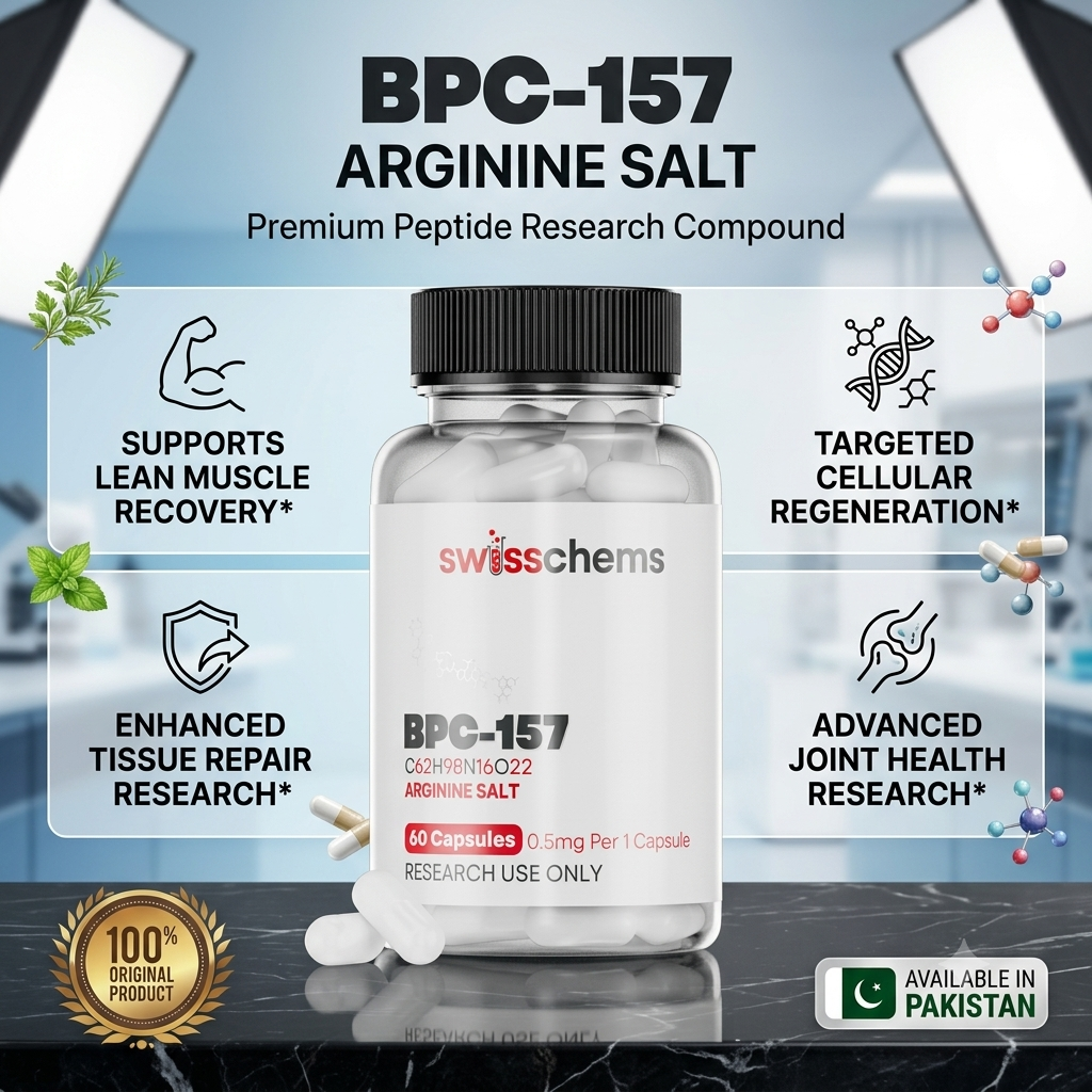 Buy SwissChems BPC-157 0.5mg Capsules in Pakistan thumbnail 2