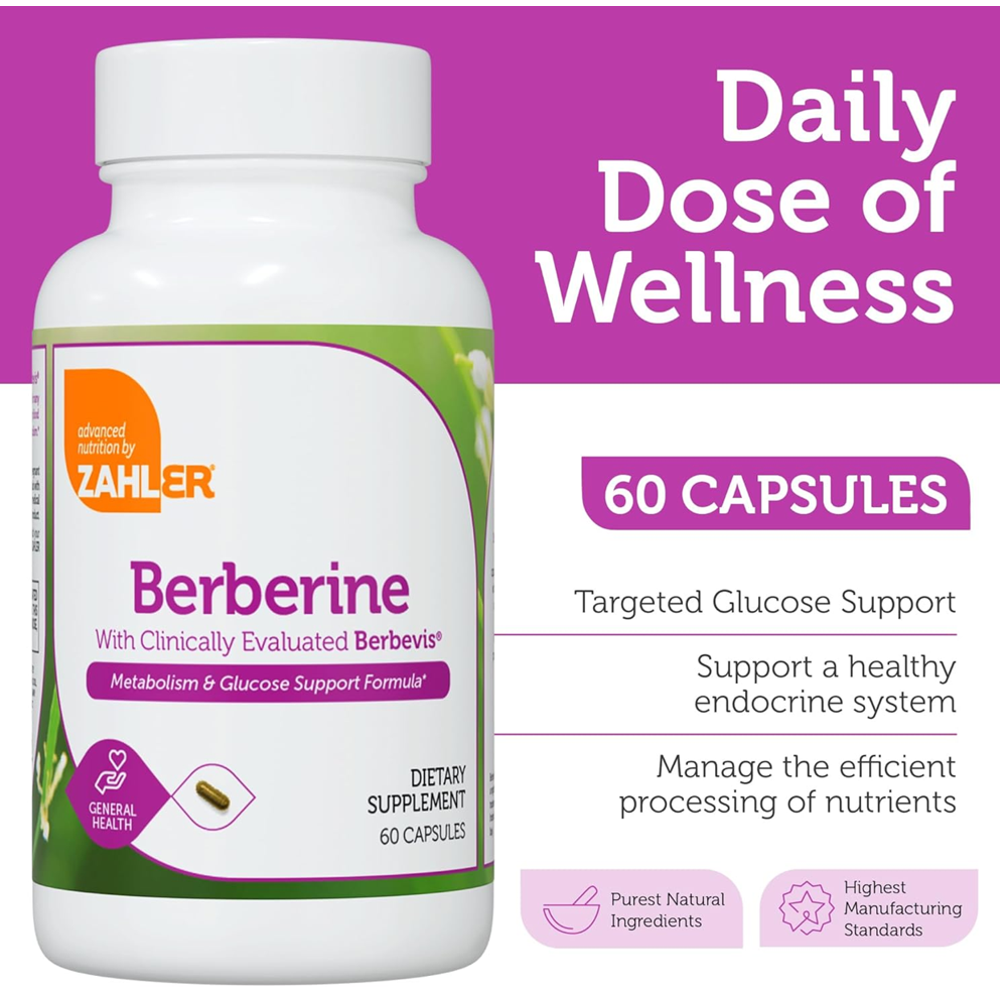 Zahler Berberine 60 Capsules In Pakistan thumbnail 3