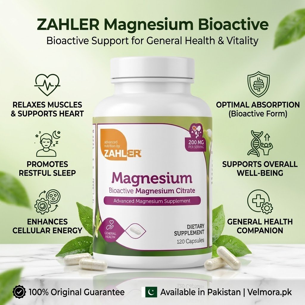 Zahler Bioactive Magnesium Citrate 200mg Capsules thumbnail 2