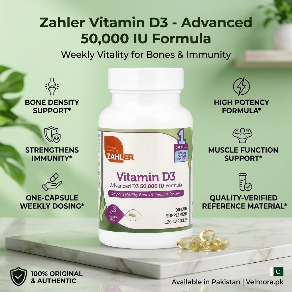 Zahler Vitamin D3 1,250 mcg Capsules thumbnail 2