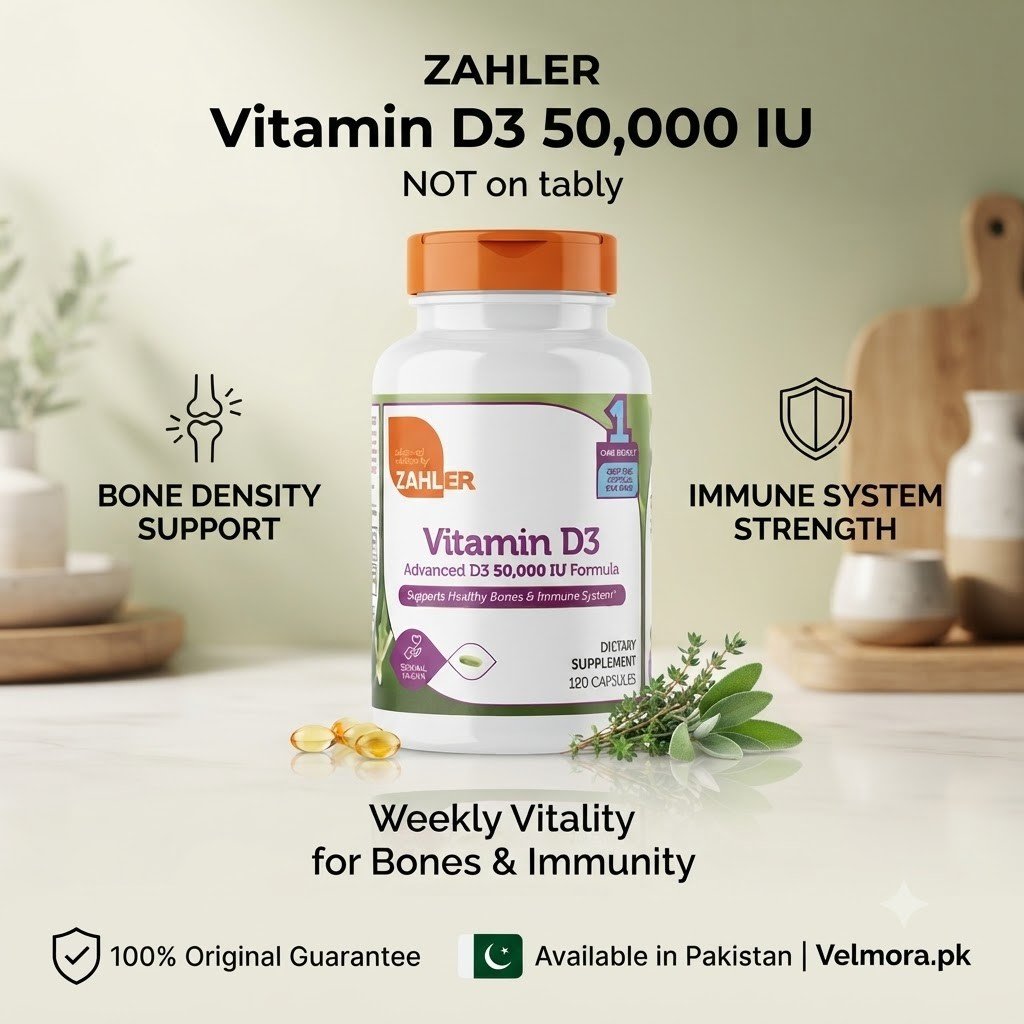 Zahler Vitamin D3 50,000 IU Capsules thumbnail 2