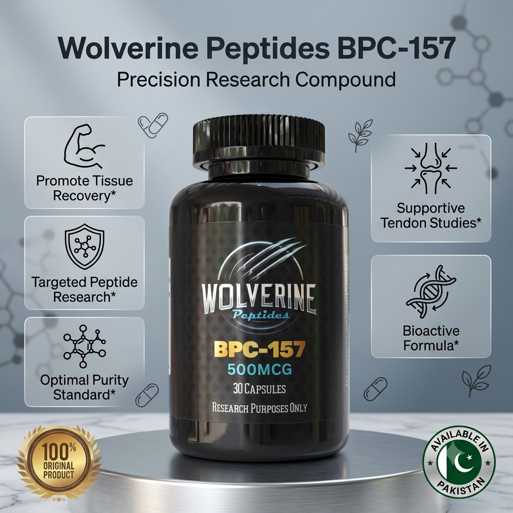 Wolverine Peptides BPC-157 500 MCG 30 Capsules thumbnail 2