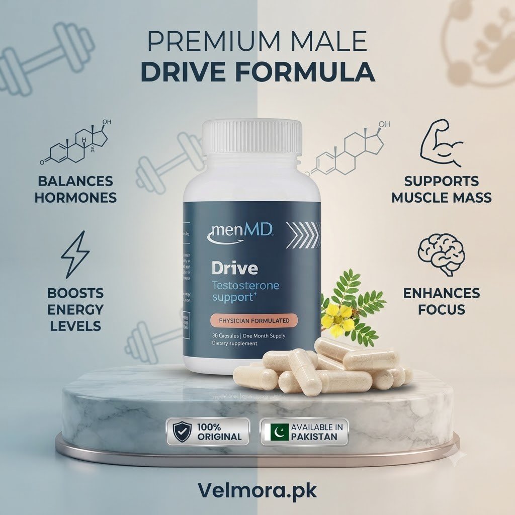 MenMD Drive Testosterone Support 30 Capsules thumbnail 2