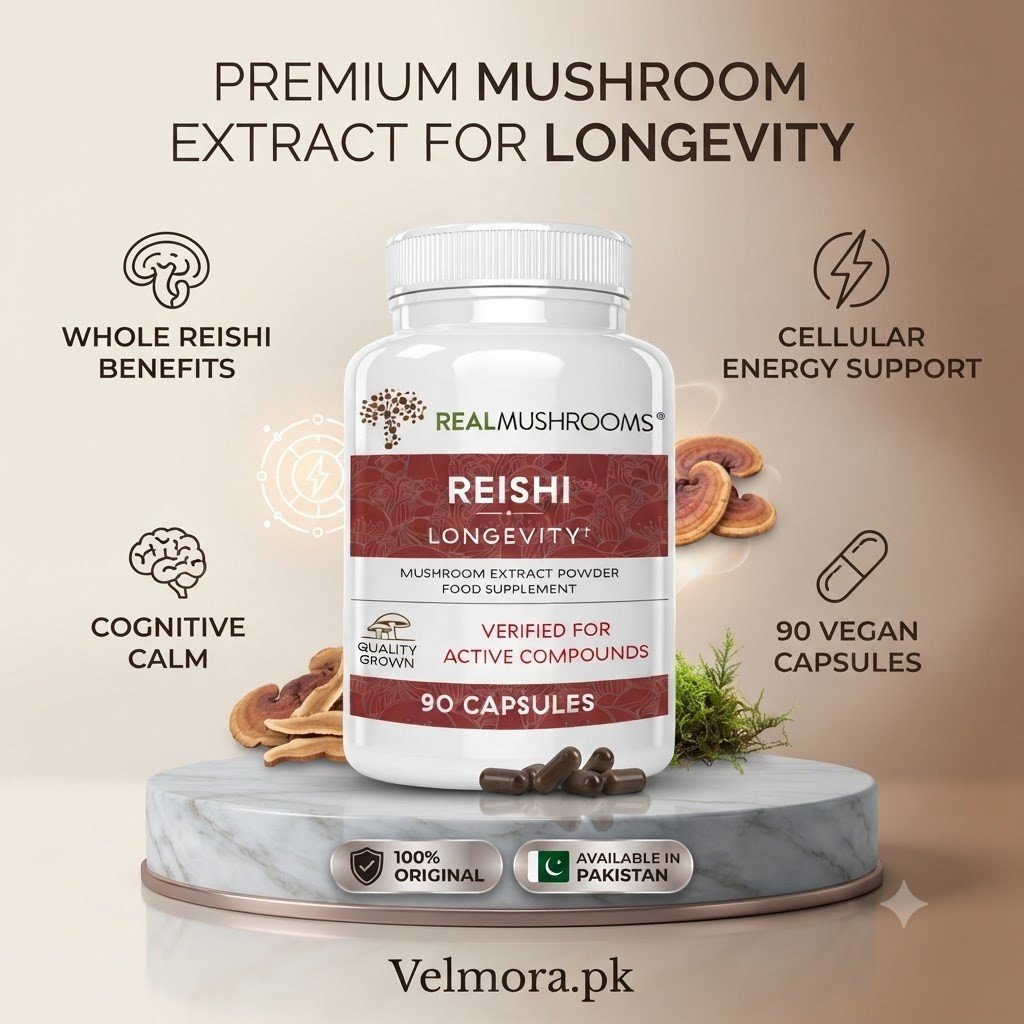 Reishi Mushroom Capsules 200 Count in Pakistan thumbnail 2