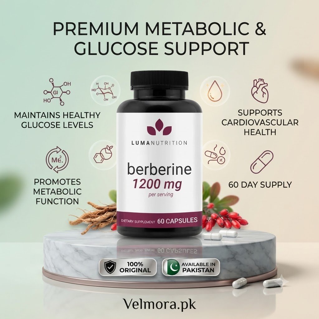 Luma Nutrition Berberine HCL 1200mg Capsules thumbnail 2