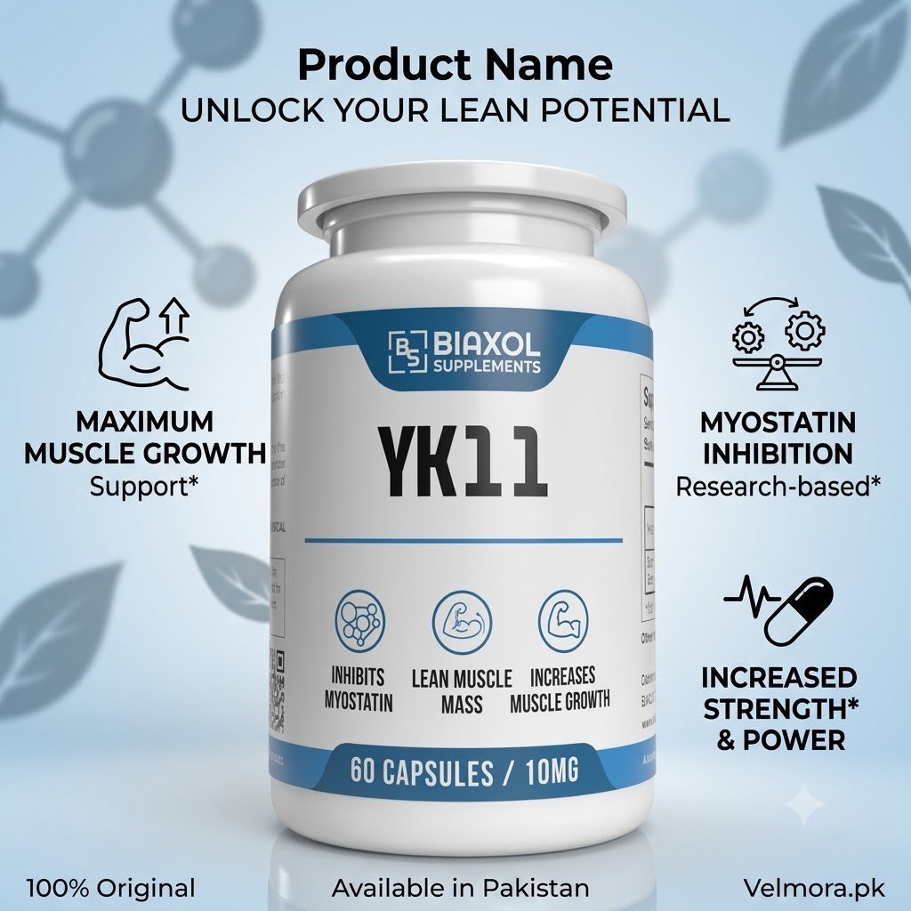 Biaxol YK11 Myostatin 60 Capsules in Pakistan thumbnail 2