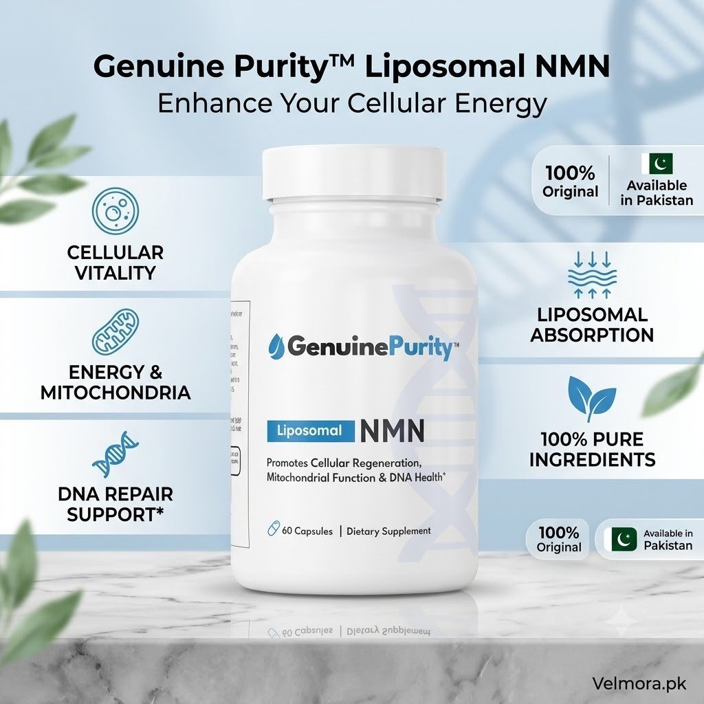 GenuinePurity Liposomal NMN 60 Capsules in Pakistan thumbnail 2