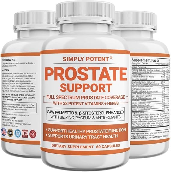 Saw Palmetto, 33 Vitamins & B6, Zinc, Selenium Prostate Supplement for Men in Pakistan thumbnail 2