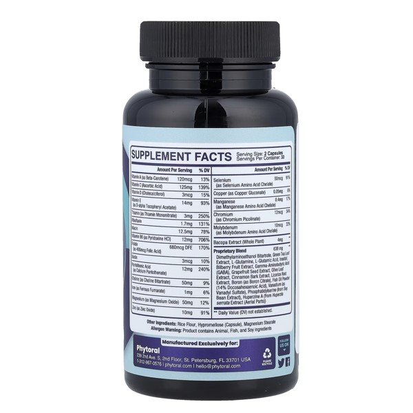 Phytoral Mind Supplement 60 Capsules in Pakistan thumbnail 2