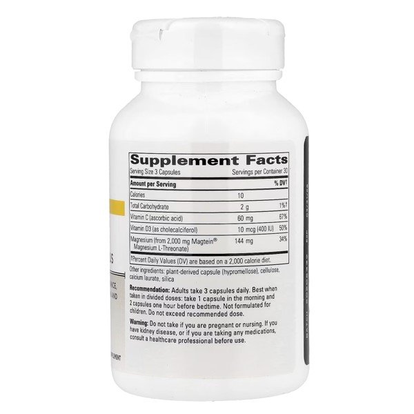 Integrative Therapeutics Magtein® L-Threonate Plus 90 Capsules thumbnail 2