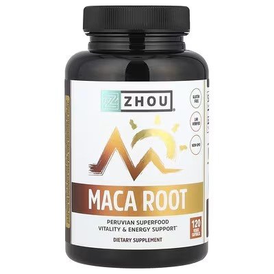 Zhou Nutrition Maca Root 500 mg 120 Veggie Capsules in Pakistan thumbnail 2