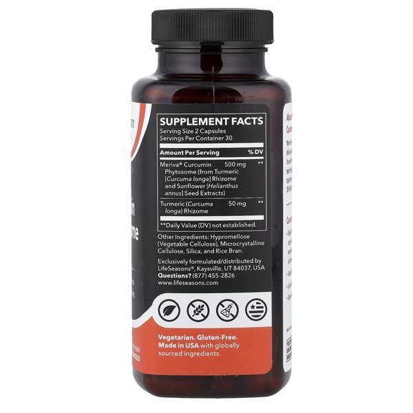 LifeSeasons Meriva® Curcumin Phytosome 60 Capsules in Pakistan thumbnail 2