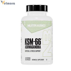 NutraBio Ashwagandha KSM-66® 600mg Supplement in Pakistan