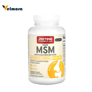 Jarrow Formulas Vegan Msm 1000mg 200 Veggie Capsules In Pakistan thumbnail 1