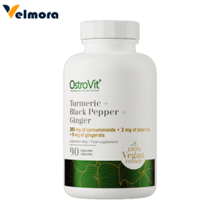 Ostrovit Turmeric + Black Pepper + Ginger Vege 90 Capsules In Pakistan