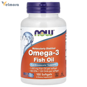 Now Foods Omega-3 Fish Oil 1000mg 100 Softgels In Pakistan