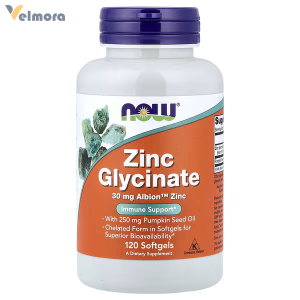 NOW Foods Zinc Glycinate Softgels in Pakistan thumbnail 1