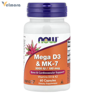 NOW Foods Mega D3 & MK-7  Capsules in Pakistan thumbnail 1