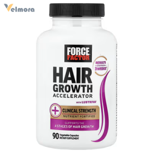 Force Factor Hair Growth Accelerator With Lustriva® Vegetable Capsules In Pakistan