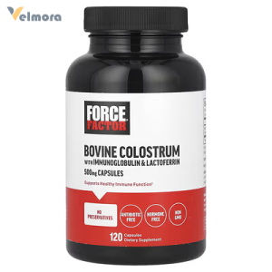 Force Factor Bovine Colostrum With Immunoglobulin &amp; Lactoferrin 500mg Capsules In Pakistan