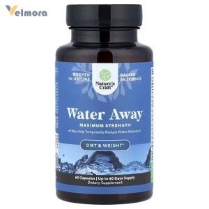 Nature's Craft Water Away Maximum Strength Capsules